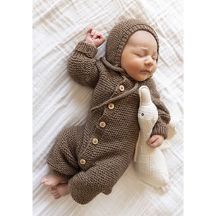 k-0012-03a "Knøtteliten" dress og kyse
