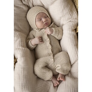 k-0012-03b "Knøtteliten" dress og kyse