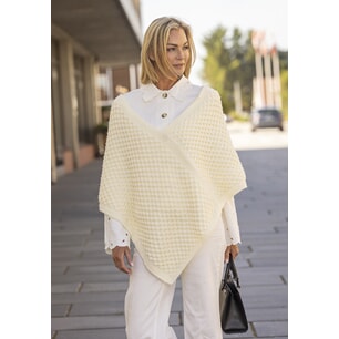 k-0014-04 "Snow" poncho
