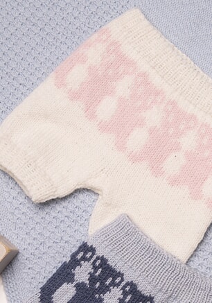 1802-9b Teddy kortbukse.