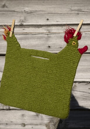 1907-3 "Påskehane"-sitteunderlag