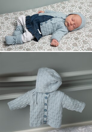 2028-8 "April"-jakke og lue