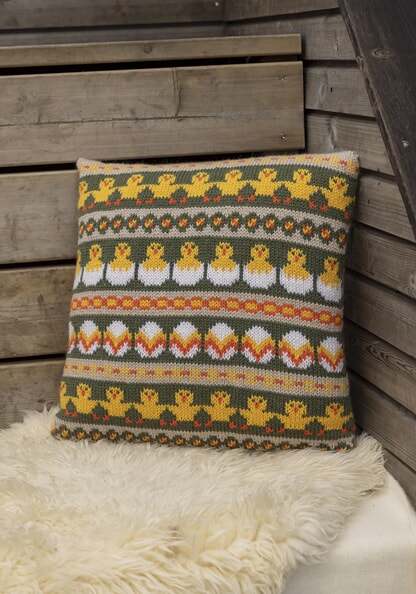 k-2310-27 "Påskelykke"-pute