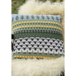 k-2427-17b "Flokken på ferie"-pute