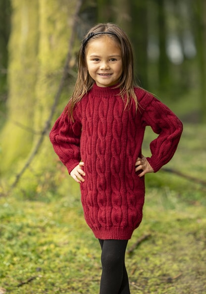 k-2431-09 "Hollyberry"-kjole