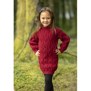 k-2431-09 "Hollyberry"-kjole