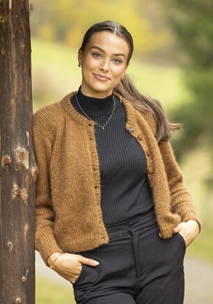 k-2431-11 "Caramello"-cardigan