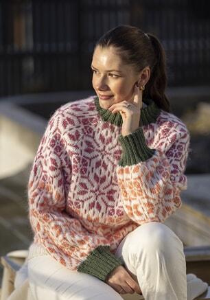 k-2501-05 "Filippa"-oversized genser