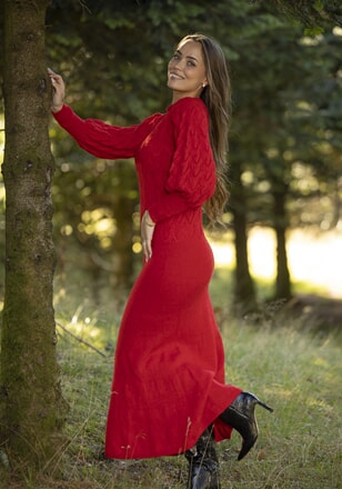 k-2522-12 "Tjøme" kjole