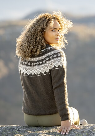 k-2524-01a "Fjellbris" genser