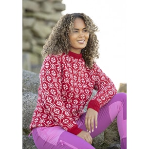 k-2524-07a "Solglød" genser