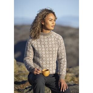 k-2524-07b "Solglød" genser