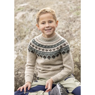 k-2525-01b "Fjellbris" genser