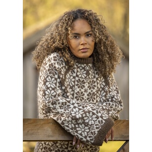 k-2601-05b "Blomstølen" genser