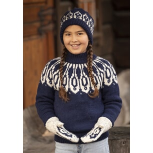 k-2604-01b "Vindel" genser m tilbehør