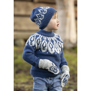 k-2604-01d "Vindel" genser m tilbehør