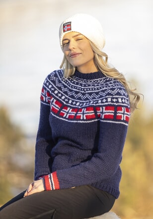 k-2605-03a "Heia Norge" genser