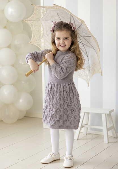 k-2607-02 "Lotus" kjole