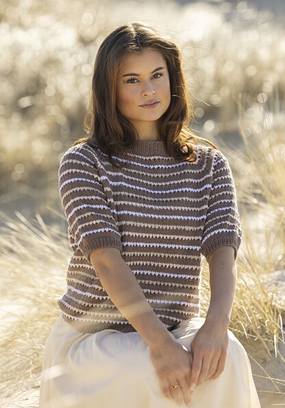 k-2609-01e "Sadie" T-skjorte