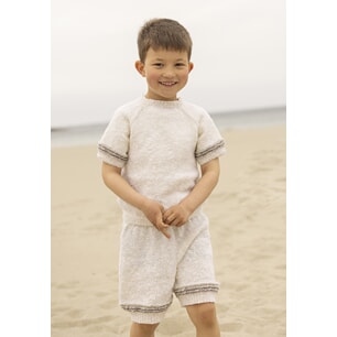 k-2614-04b "Havre" T-skjorte og shorts