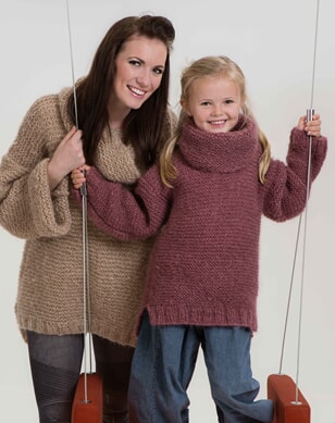 1214-14 Damegenser med stor hals