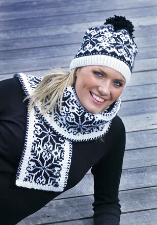 0907-5 Lue og skjerf