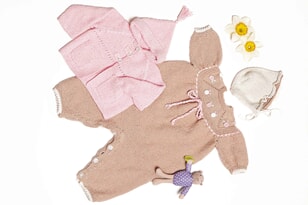 1005-3 Dress, lue og jakke