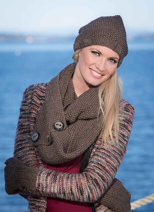 Hals, lue og votter