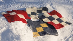 1401-5 Sitteunderlag ruter