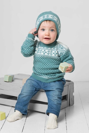 1404-10 Genser, lue og votter