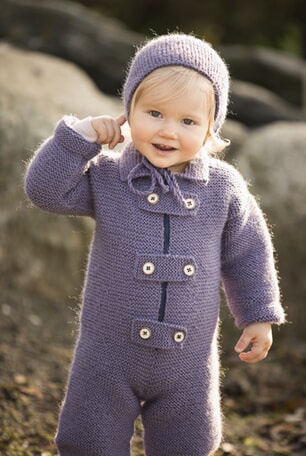 1617-5 Toya dress og lue