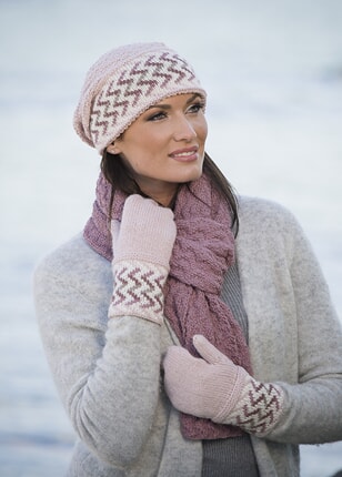 1707-21 Lue og votter og skjerf