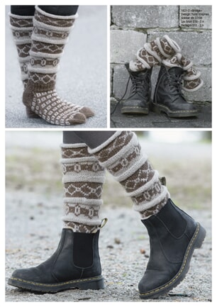 1821-2 "brigde"-sokken