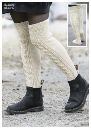 1821-7 "kremtopp"-knesokker