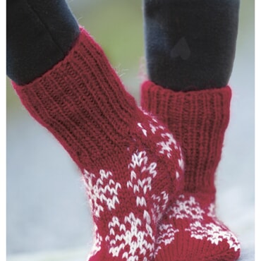 1822-11 "Snøfnugg"-sokken