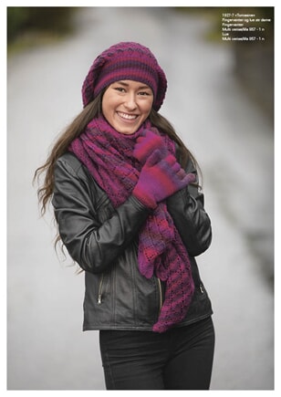 1927-7b "Tomasine"-lue og votter