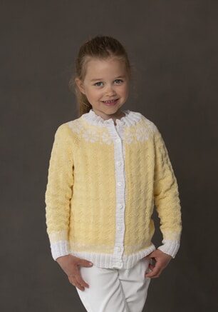 2015-3c "Lydia"-jakke (Lys gul)