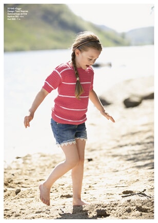 2018-6a "Gigg"- Sommertopp (Aprikos)