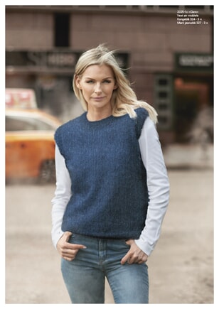 2025-1c "Clara"-vest Kongeblå
