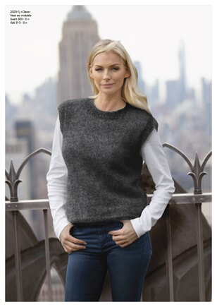 2025-1j "Clara"-vest Sort