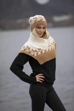 2033-8 "Lykke"-hals og lue