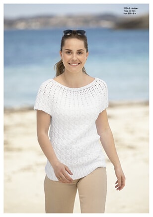 2124-9 "Isolde"-topp