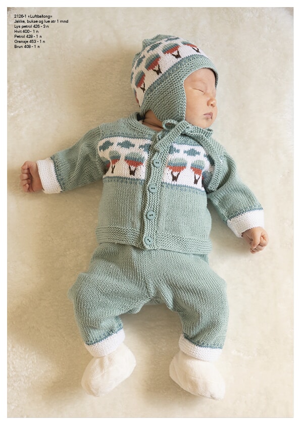 Luftballong-jakke-sett