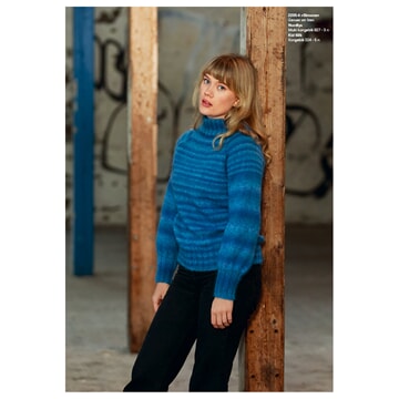 2205-4b "Simone"-genser (Blå)