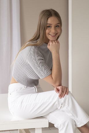2216-1 "Cleo"-t-skjorte