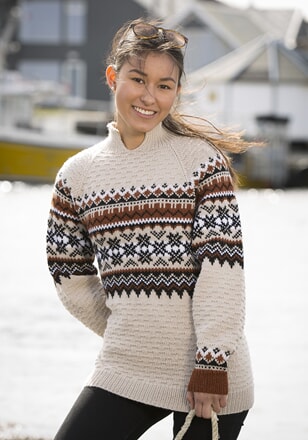 1709-1 Fryd Genser modell Troy dame