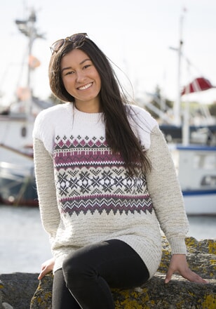 1709-14 Fryd genser modell Enya dame