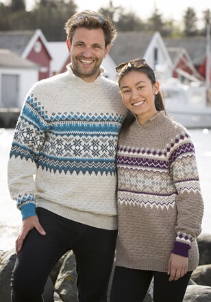 1709-1a Fryd genser modell Troy herre