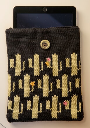 2002-8a Ipad deksel (kaktus)