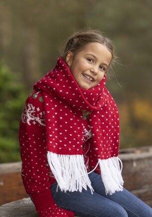 k-2238-05a "Snø"-skjerf